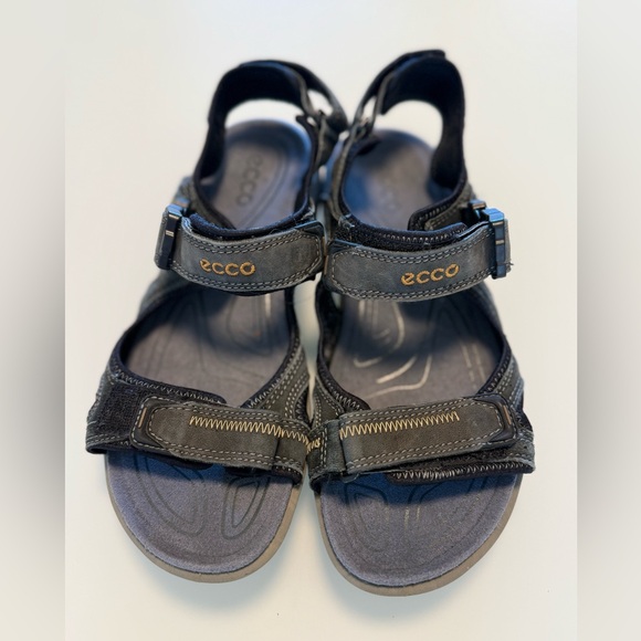 Ecco Other - Ecco Men’s Navy Blue Sandals Size 42